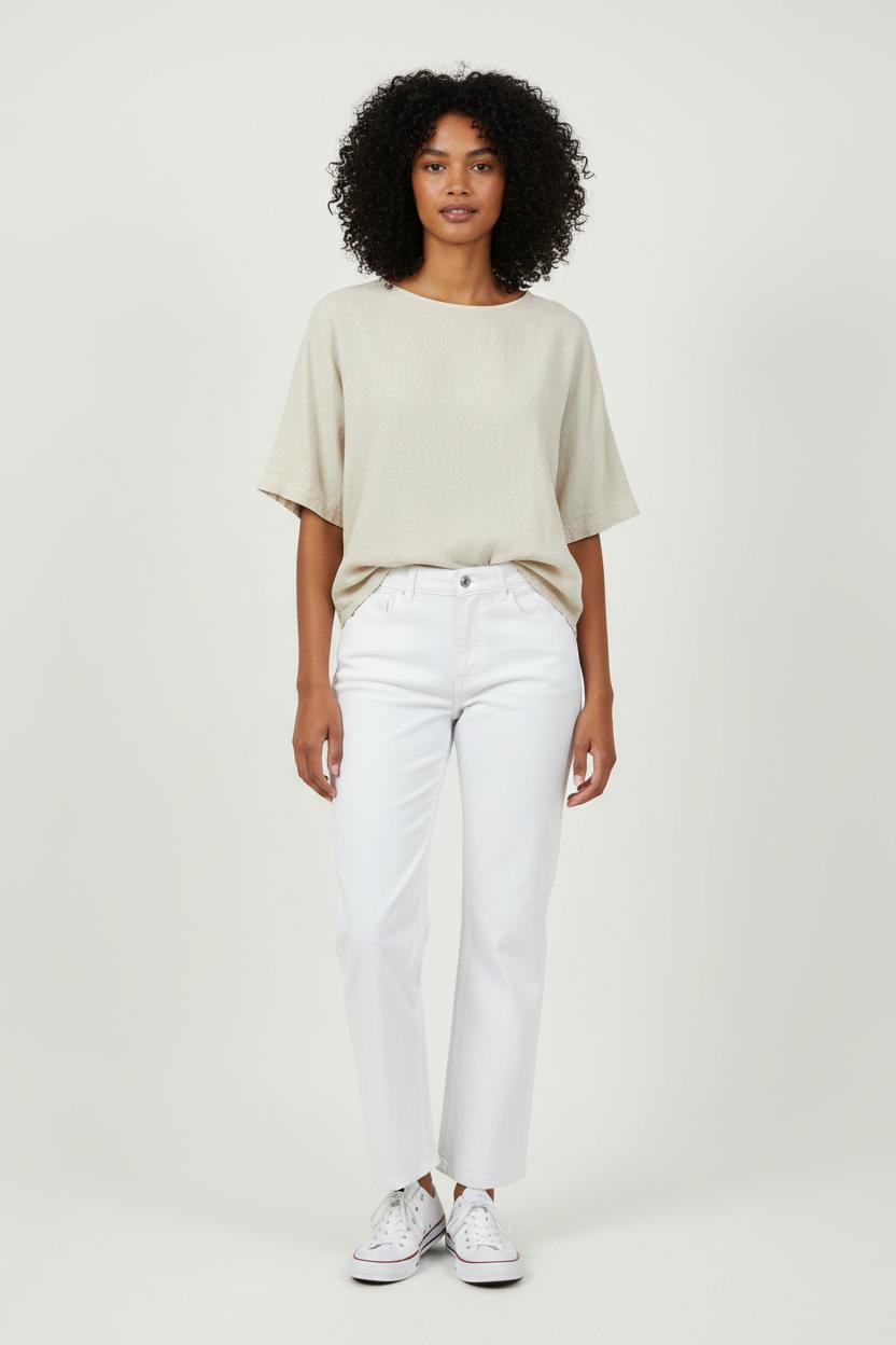 Jean Blanc - Taille M/38 de la marque Vanessa Bruno | PARAD90958 - Vendu par Paradigme - Image 1