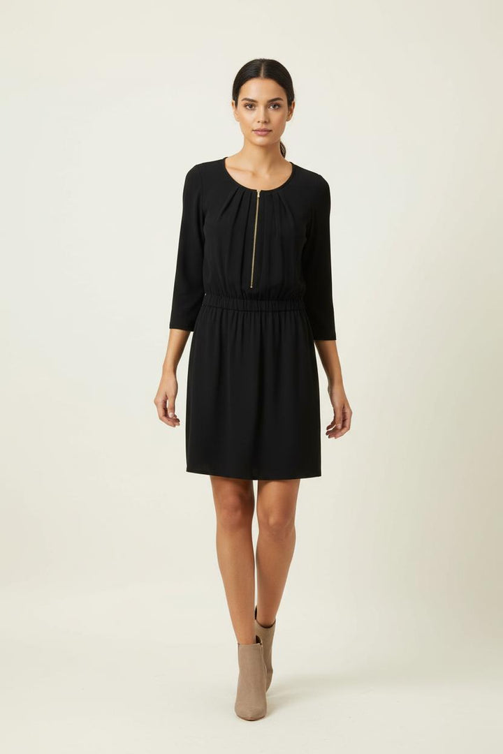 Robe Courte Noire - Taille S/36 de la marque Sandro | PARAD90967 - Vendu par Paradigme - Image 1