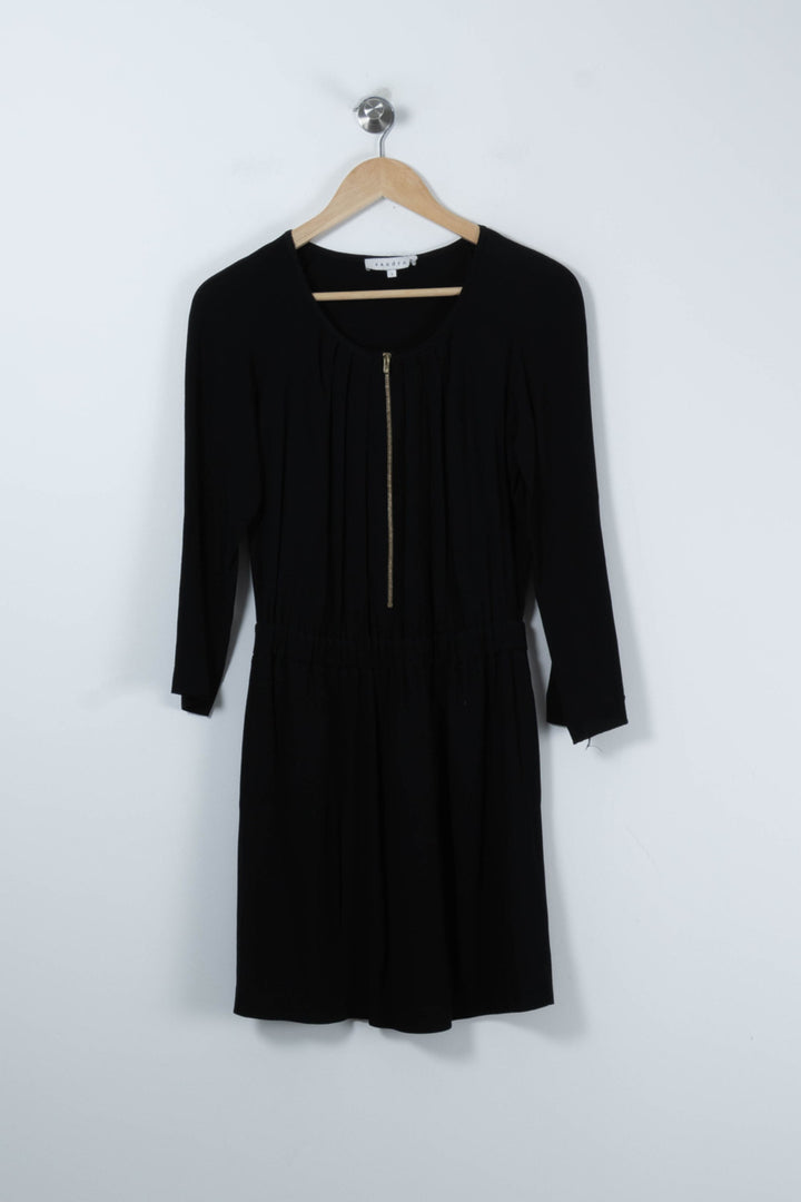 Robe Courte Noire - Taille S/36 de la marque Sandro | PARAD90967 - Vendu par Paradigme - Image 2