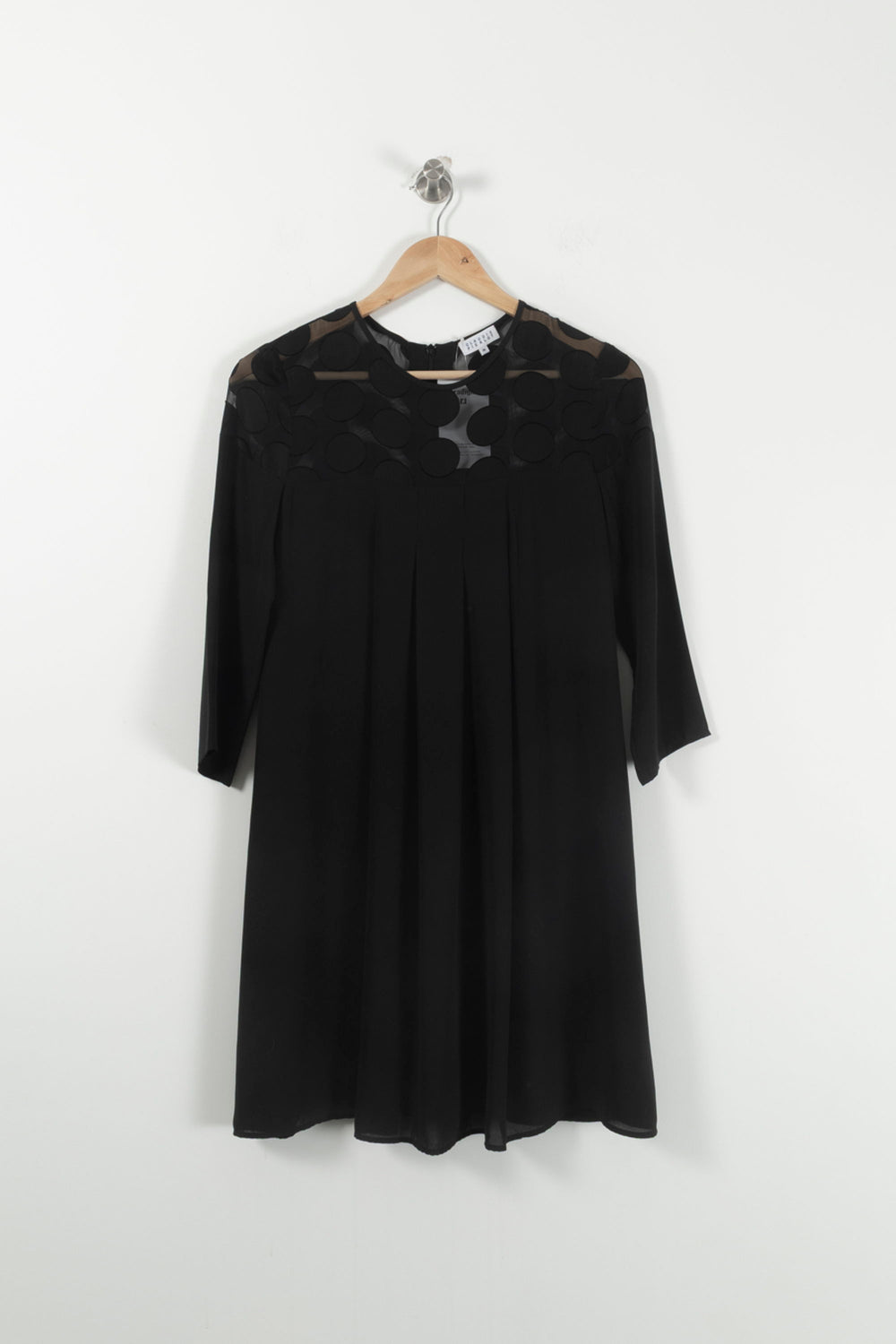 Robe Courte Noire - Taille S/36 de la marque Claudie Pierlot | PARAD90970 - Vendu par Paradigme - Image 2