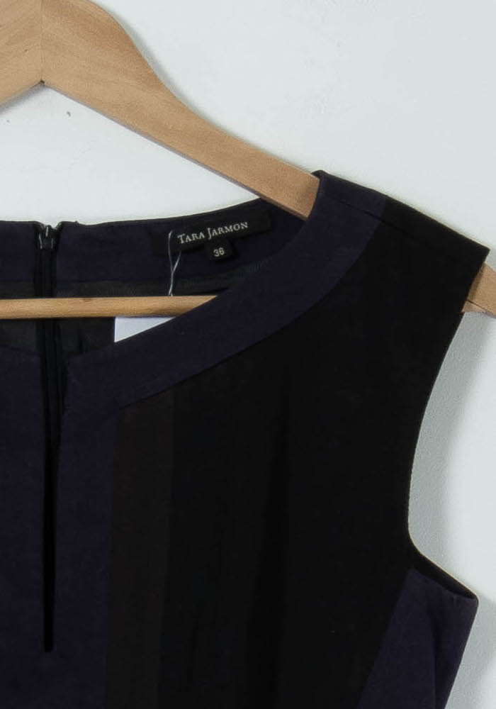 Robe Droite Noire - Taille S/36 de la marque Tara Jarmon | PARAD90973 - Vendu par Paradigme - Image 3