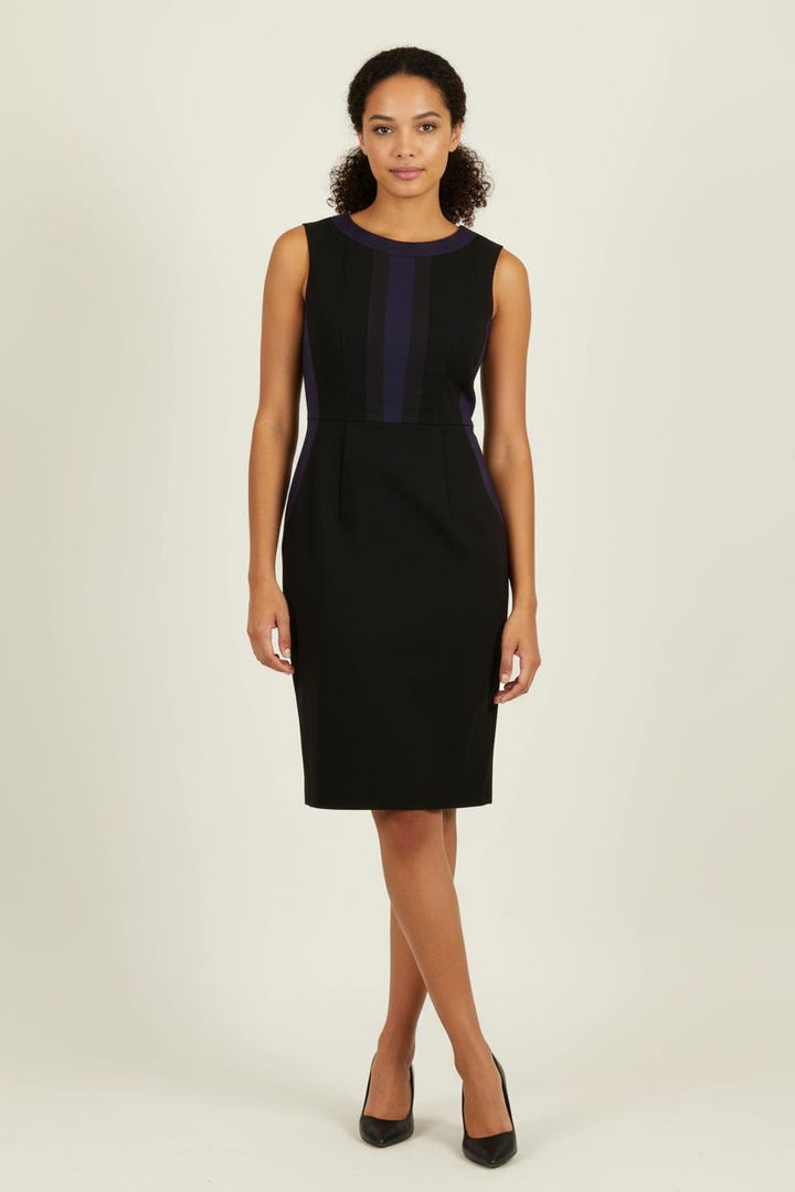 Robe Droite Noire - Taille S/36 de la marque Tara Jarmon | PARAD90973 - Vendu par Paradigme - Image 1