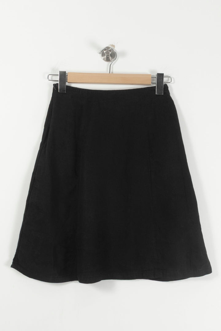Jupe Midi Noire - Taille L/40 de la marque Max Mara | PARAD90987 - Vendu par Paradigme - Image 4