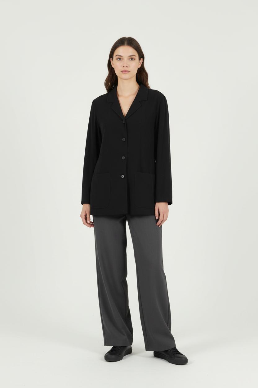 Veste Noire - Taille XL/42 de la marque Max Mara | PARAD90989 - Vendu par Paradigme - Image 1