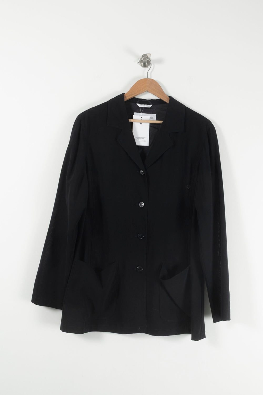 Veste Noire - Taille XL/42 de la marque Max Mara | PARAD90989 - Vendu par Paradigme - Image 2
