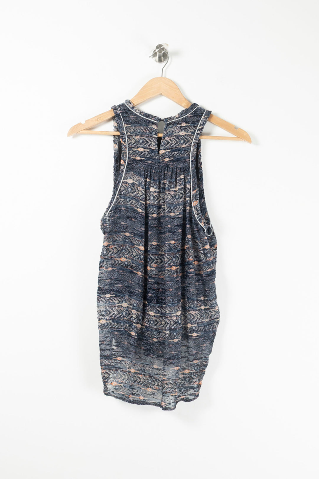 Débardeur Gris et Bleu - Taille M/38 de la marque Isabel Marant | PARAD90991 - Vendu par Paradigme - Image 4
