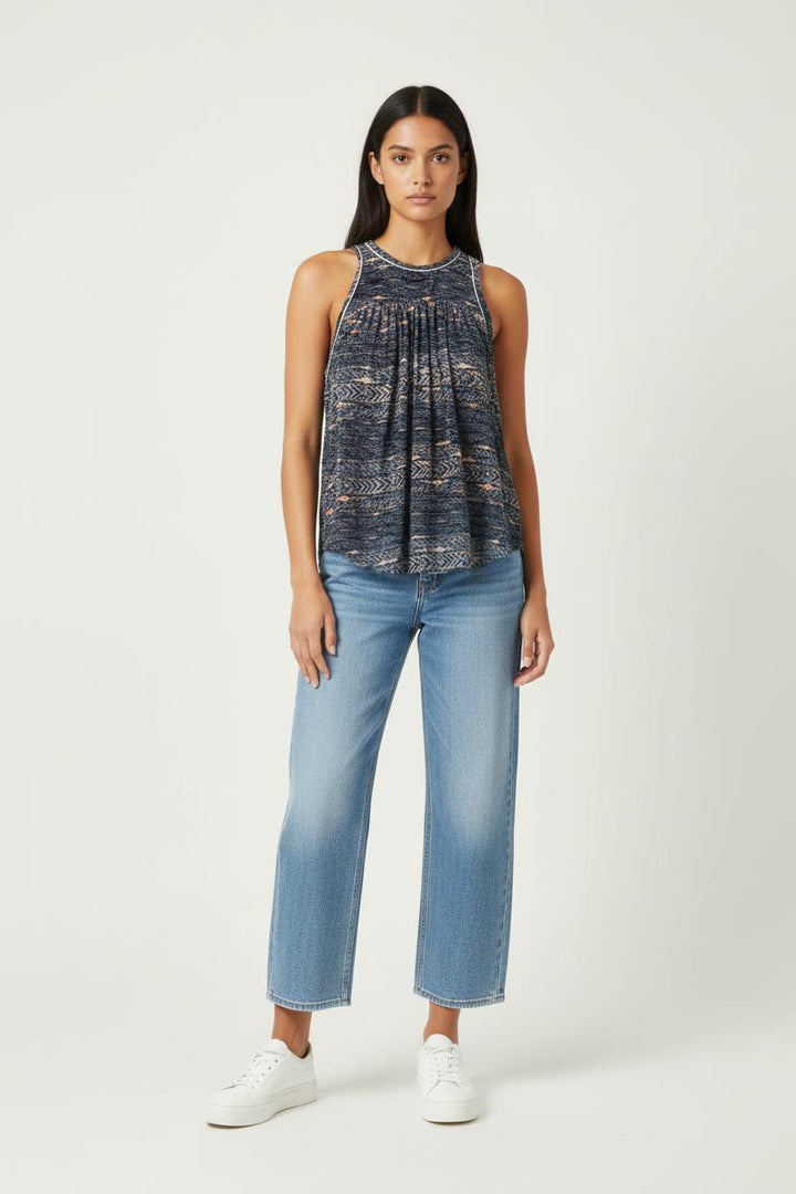 Débardeur Gris et Bleu - Taille M/38 de la marque Isabel Marant | PARAD90991 - Vendu par Paradigme - Image 1