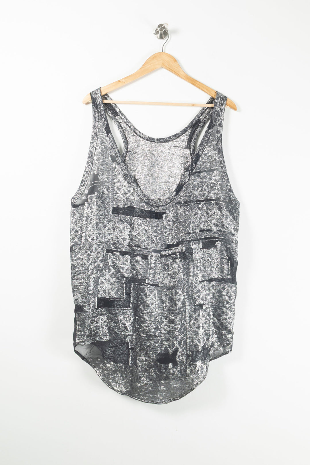 Robe Débardeuse Grise - Taille M/38 de la marque Isabel Marant | PARAD90992 - Vendu par Paradigme - Image 4