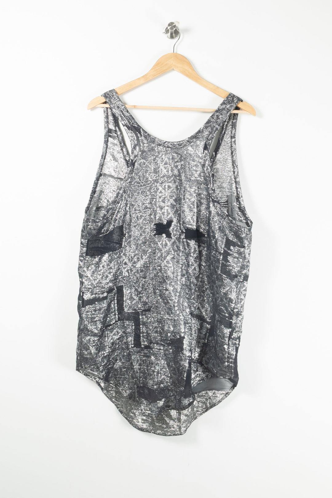 Robe Débardeuse Grise - Taille M/38 de la marque Isabel Marant | PARAD90992 - Vendu par Paradigme - Image 2
