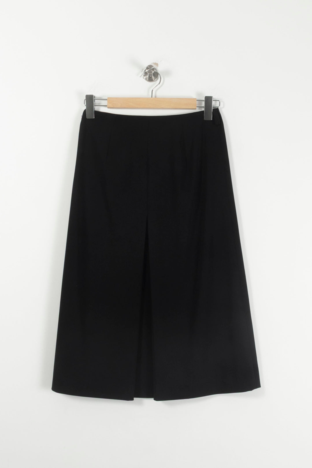 Jupe Longue Noire - Taille S/36 de la marque Max Mara | PARAD90993 - Vendu par Paradigme - Image 4