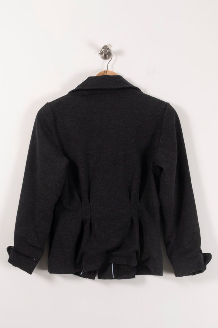Veste Grise - Taille M/38 de la marque Agnès b. | PARAD90994 - Vendu par Paradigme - Image 4