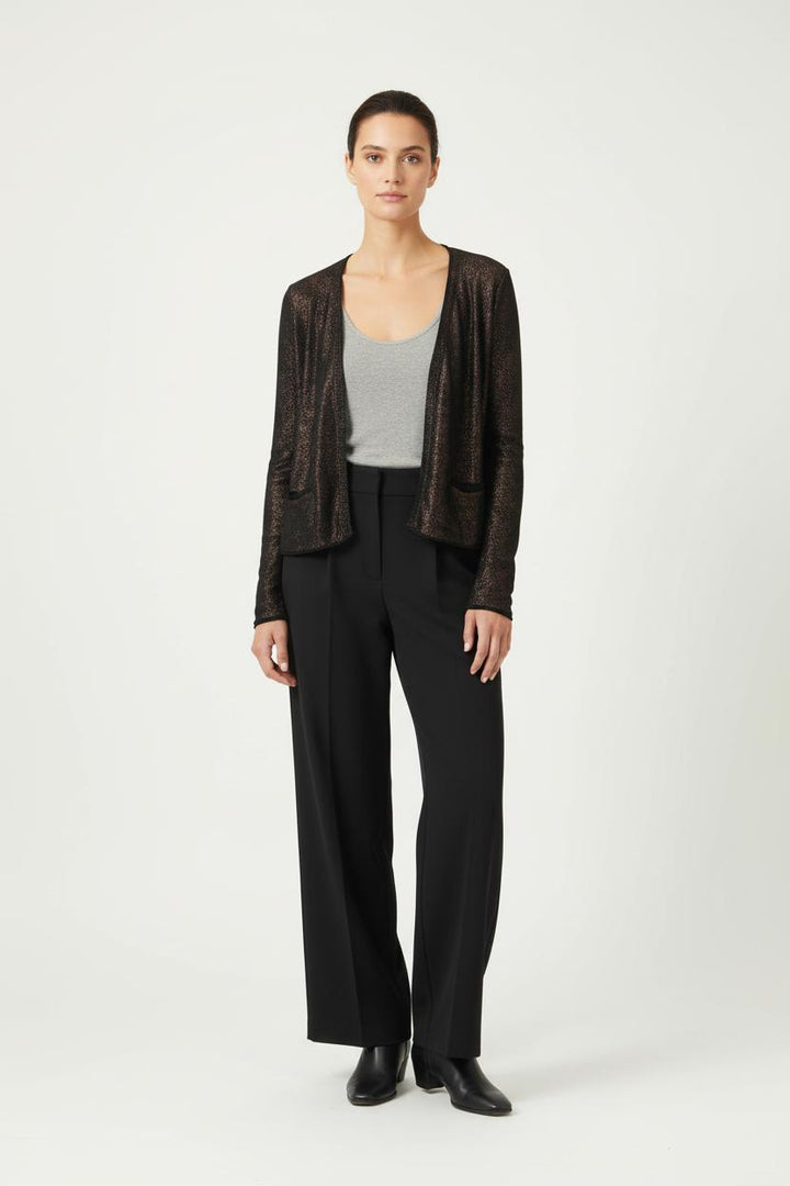 Veste Marron et Noire - Taille XS/34 de la marque Comptoir des Cotonniers | PARAD90995 - Vendu par Paradigme - Image 1