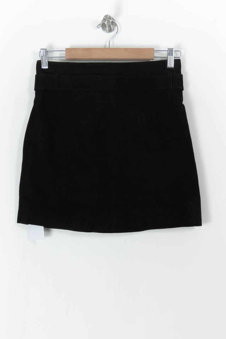 Jupe Boutonnée Noire - Taille S/36 de la marque Sézane | PARAD90999 - Vendu par Paradigme - Image 4