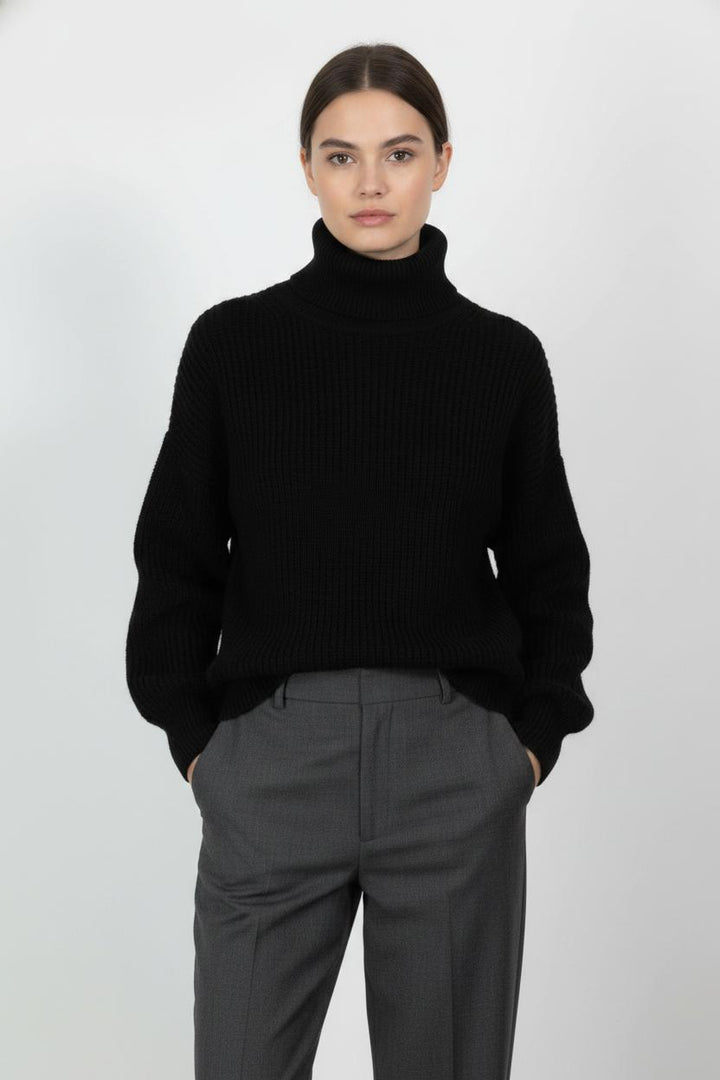 Pull Col Roulé Noir - Taille XS/34 de la marque IRO | PARAD91000 - Vendu par Paradigme - Image 1