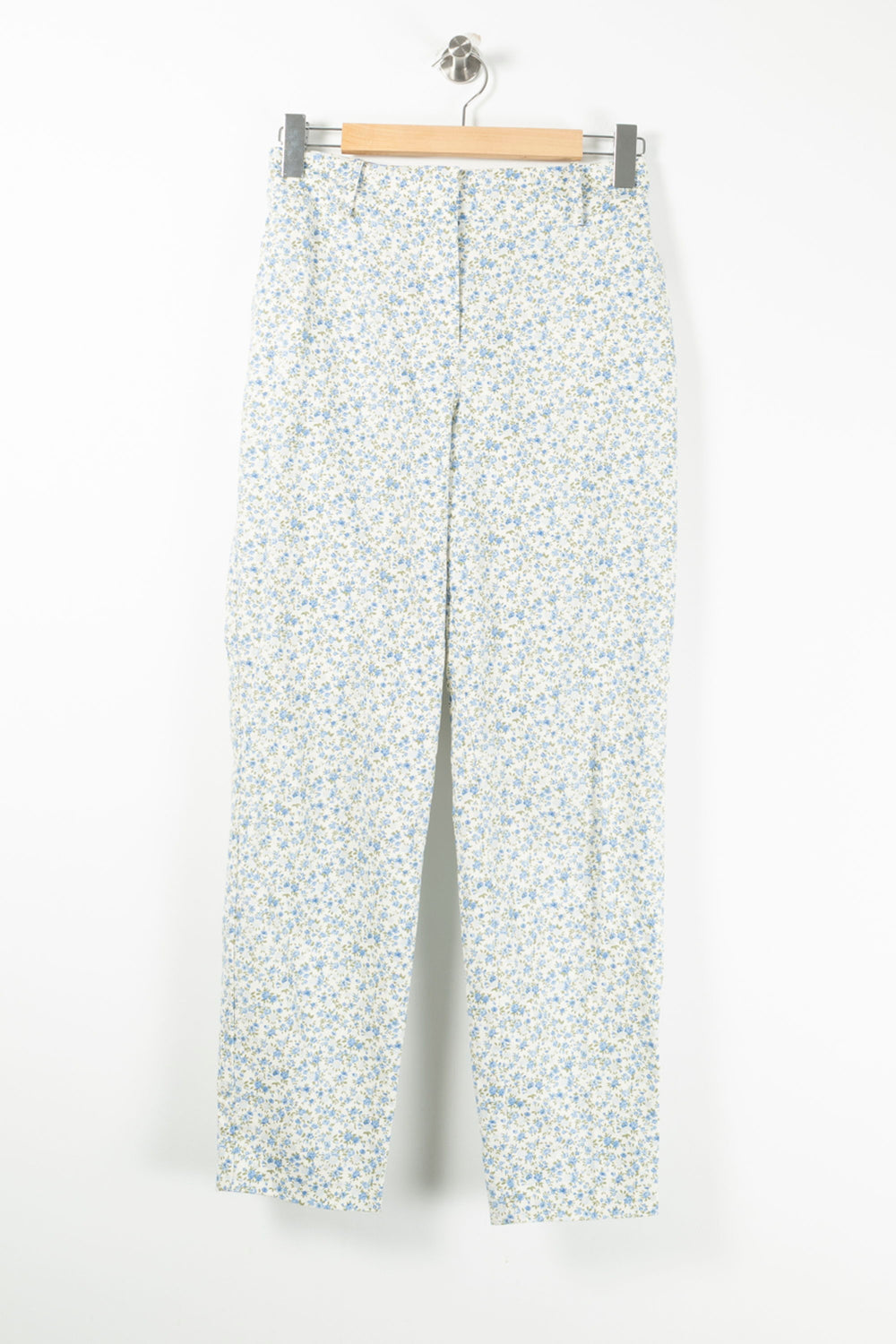 Pantalon Blanc et Bleu - Taille S/36 de la marque Sézane | PARAD91002 - Vendu par Paradigme - Image 2