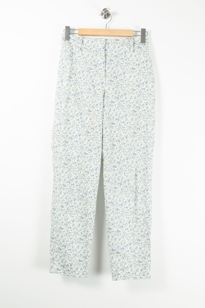 Pantalon Blanc et Bleu - Taille S/36 de la marque Sézane | PARAD91002 - Vendu par Paradigme - Image 2