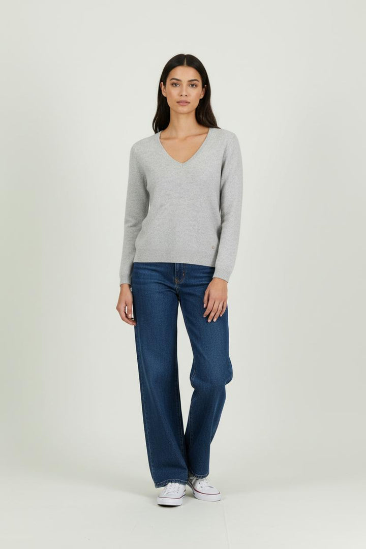 Pull Gris - Taille XS/34 de la marque Karl Marc John | PARAD91008 - Vendu par Paradigme - Image 1