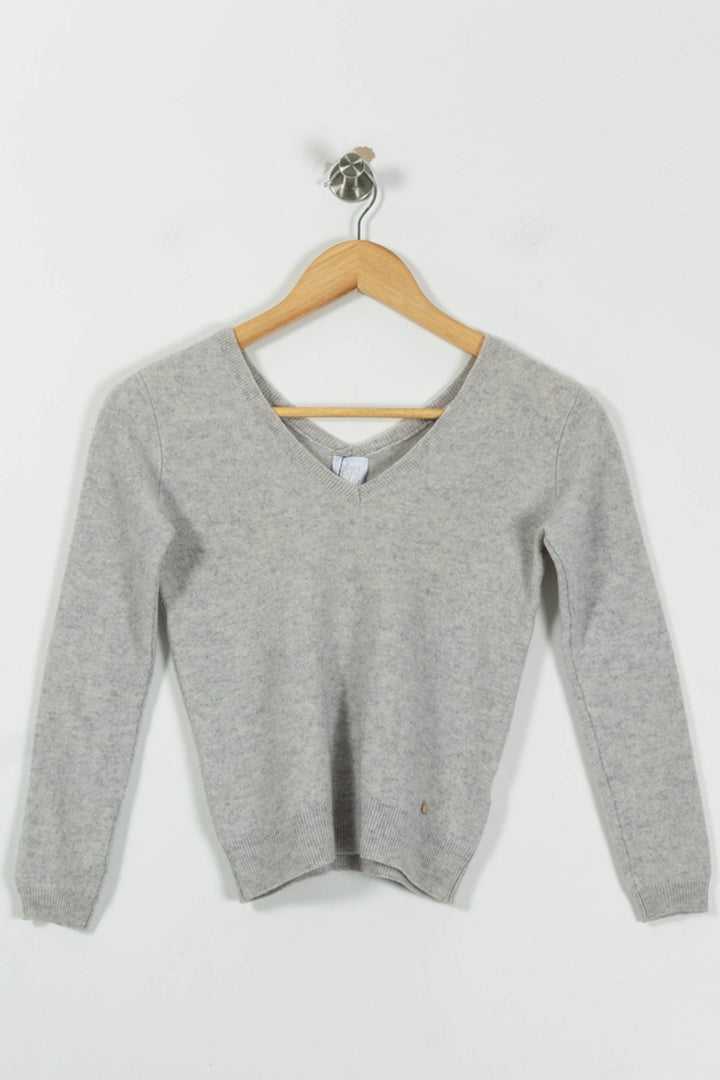 Pull Gris - Taille XS/34 de la marque Karl Marc John | PARAD91008 - Vendu par Paradigme - Image 2