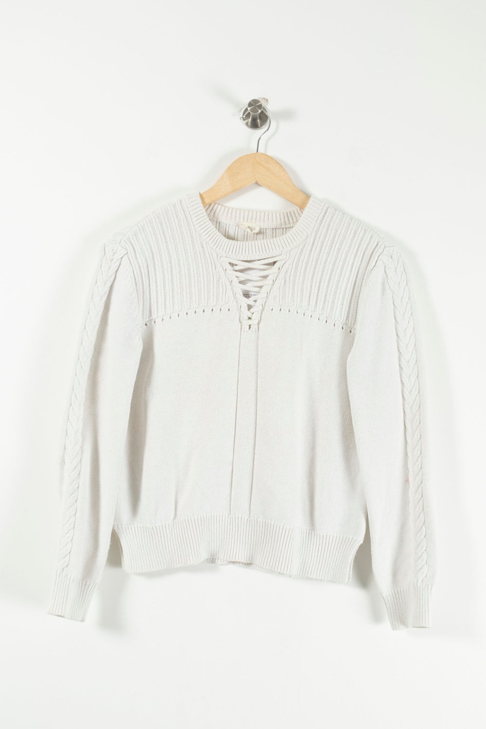 Pull Blanc - Taille S/36 de la marque Ekyog | PARAD91009 - Vendu par Paradigme - Image 2
