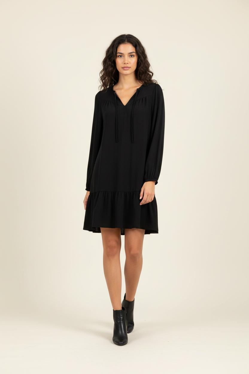 Robe Courte Noire - Taille XS/34 de la marque Sud express | PARAD91012 - Vendu par Paradigme - Image 1