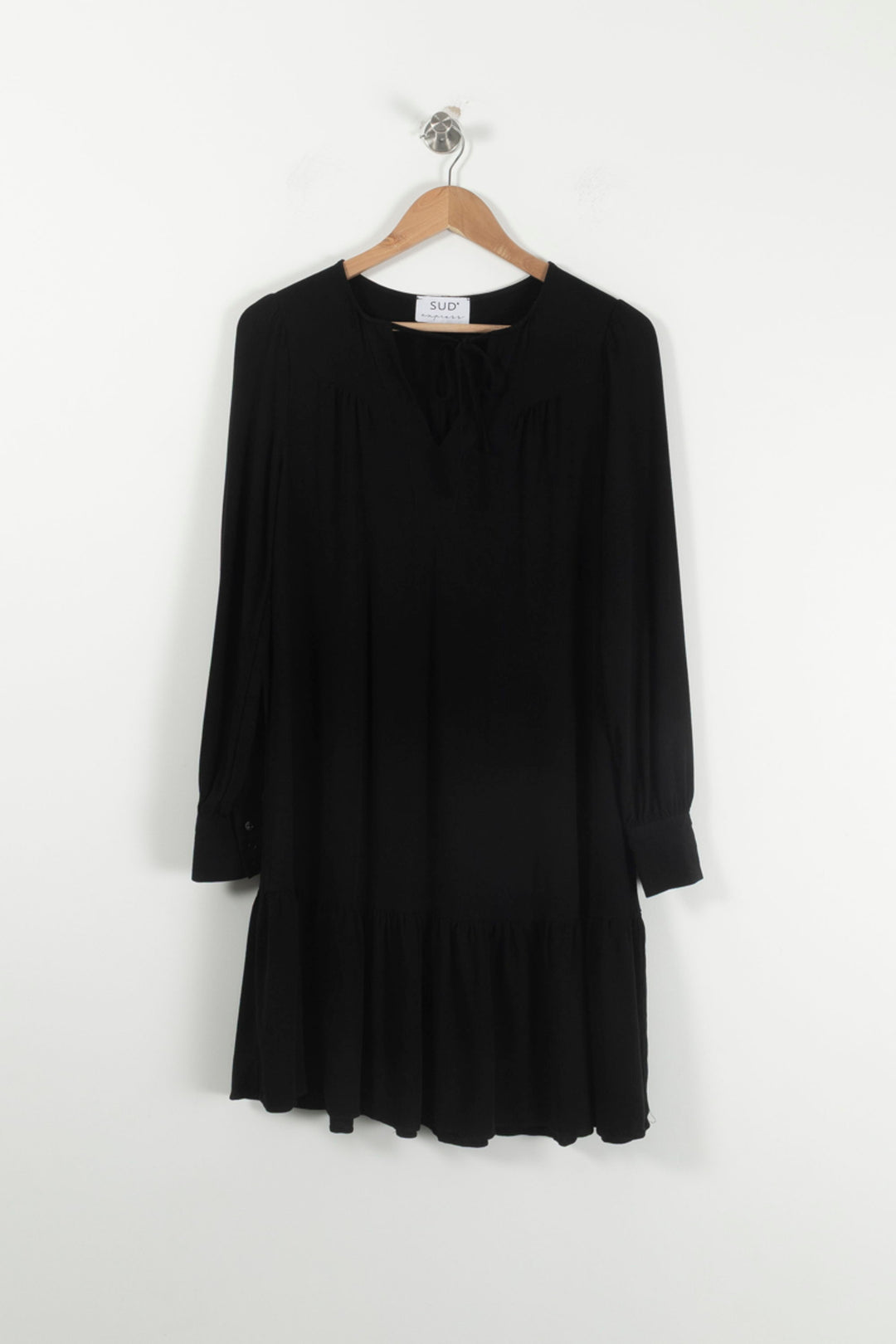 Robe Courte Noire - Taille XS/34 de la marque Sud express | PARAD91012 - Vendu par Paradigme - Image 2