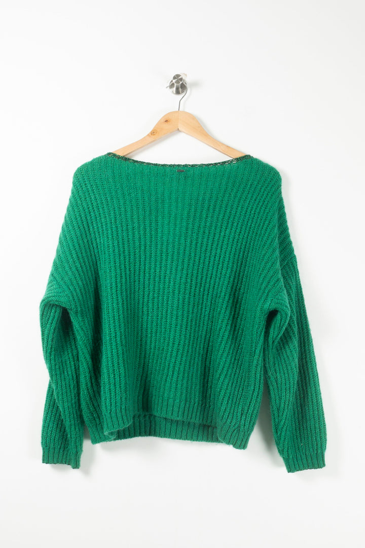 Pull Vert - Taille S/36 de la marque IKKS | PARAD91015 - Vendu par Paradigme - Image 4
