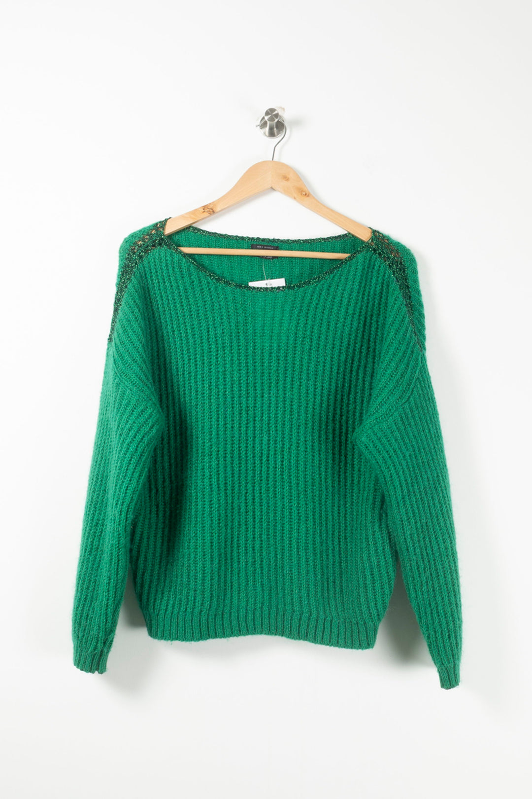 Pull Vert - Taille S/36 de la marque IKKS | PARAD91015 - Vendu par Paradigme - Image 2