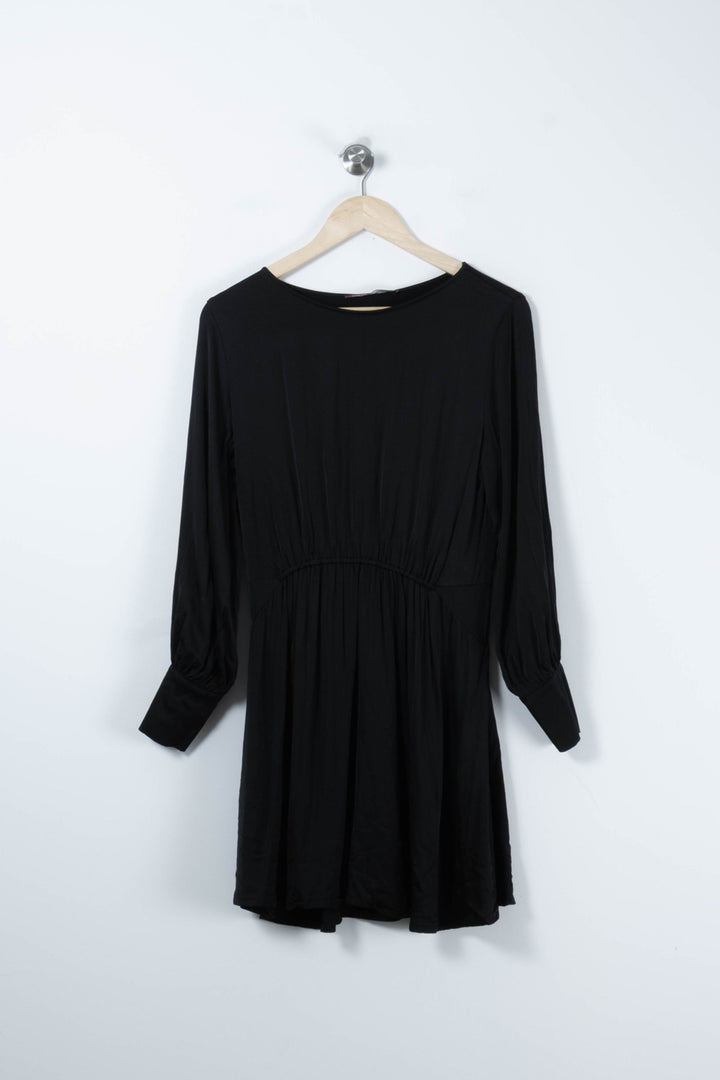 Robe Courte Noire - Taille M/38 de la marque Comptoir des Cotonniers | PARAD91026 - Vendu par Paradigme - Image 2