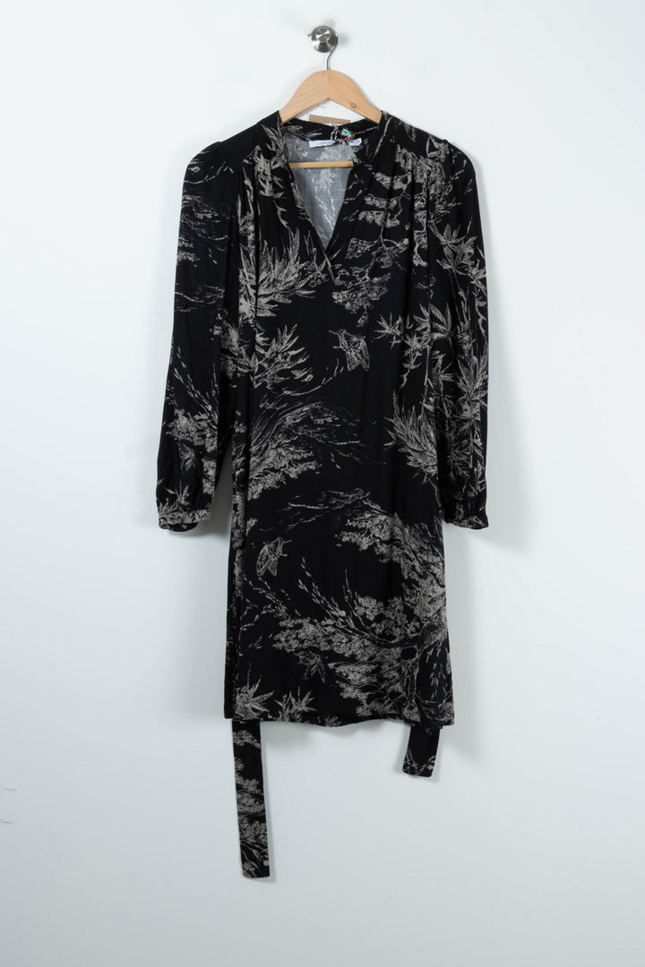 Robe Noire et Blanche - Taille M/38 de la marque La Fée Maraboutée | PARAD91029 - Vendu par Paradigme - Image 2