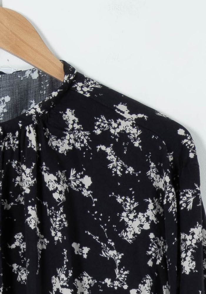 Robe Midi Noire et Blanche - Taille M/38 de la marque IKKS | PARAD91034 - Vendu par Paradigme - Image 3