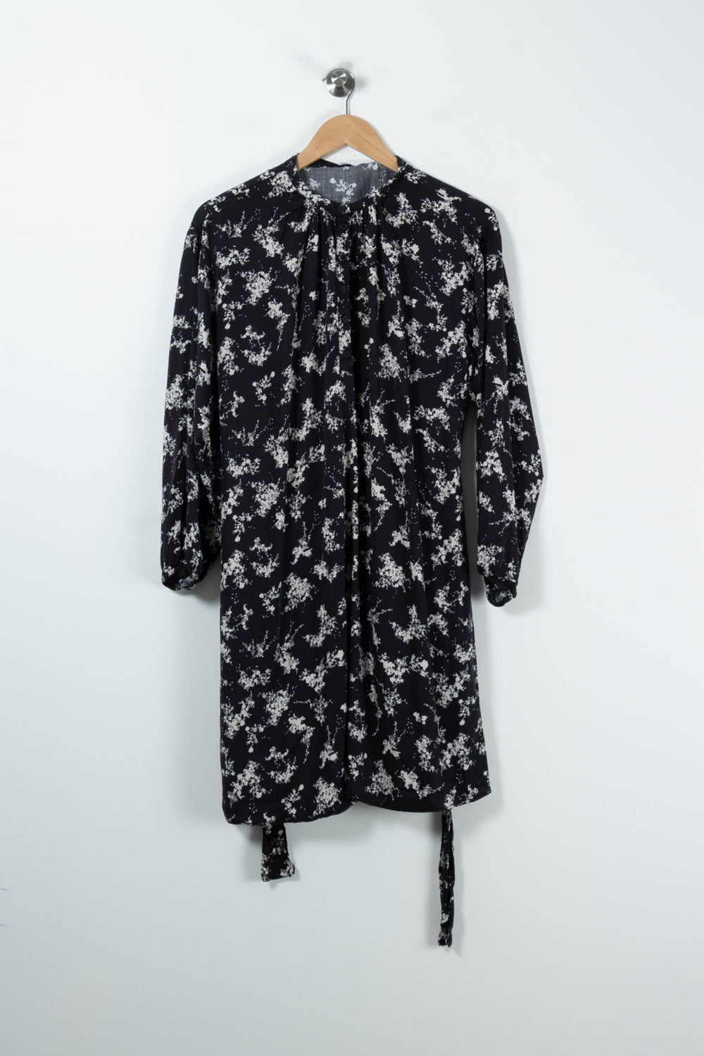 Robe Midi Noire et Blanche - Taille M/38 de la marque IKKS | PARAD91034 - Vendu par Paradigme - Image 2