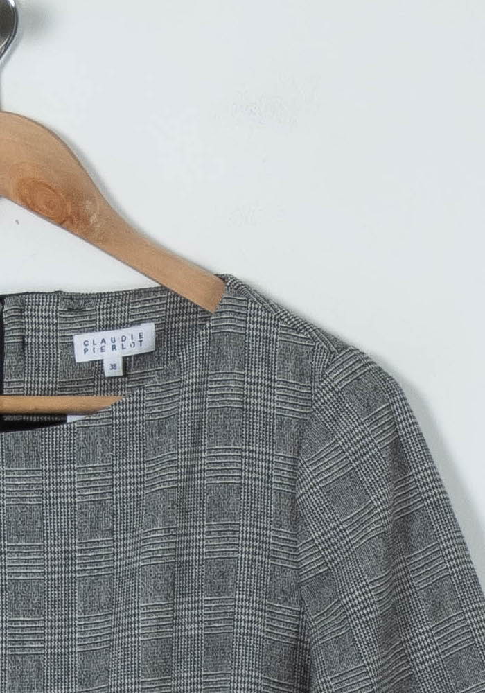 Combinaison Grise et Noire - Taille M/38 de la marque Claudie Pierlot | PARAD91044 - Vendu par Paradigme - Image 3