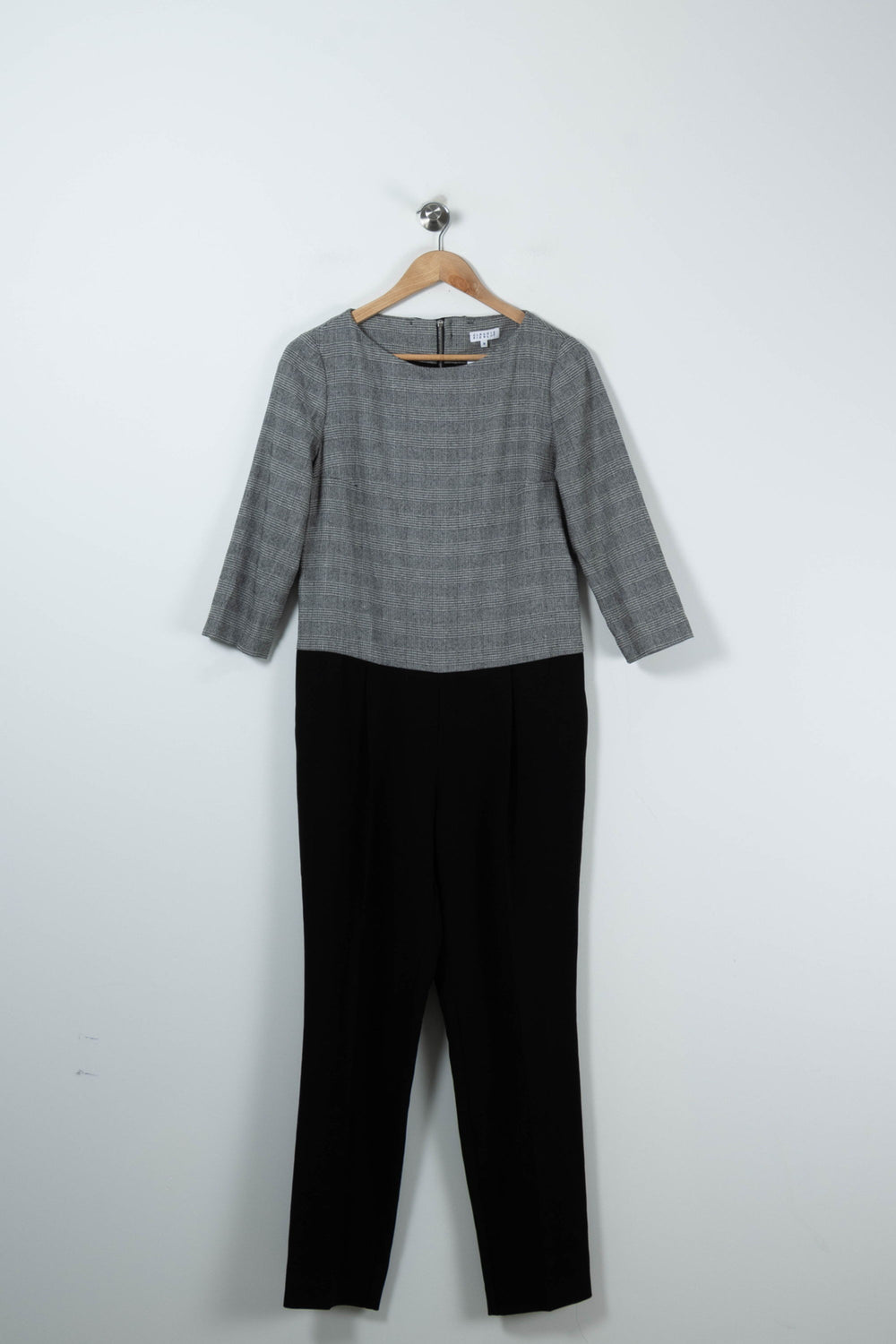 Combinaison Grise et Noire - Taille M/38 de la marque Claudie Pierlot | PARAD91044 - Vendu par Paradigme - Image 2