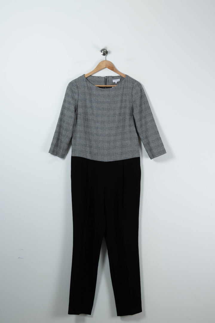 Combinaison Grise et Noire - Taille M/38 de la marque Claudie Pierlot | PARAD91044 - Vendu par Paradigme - Image 2
