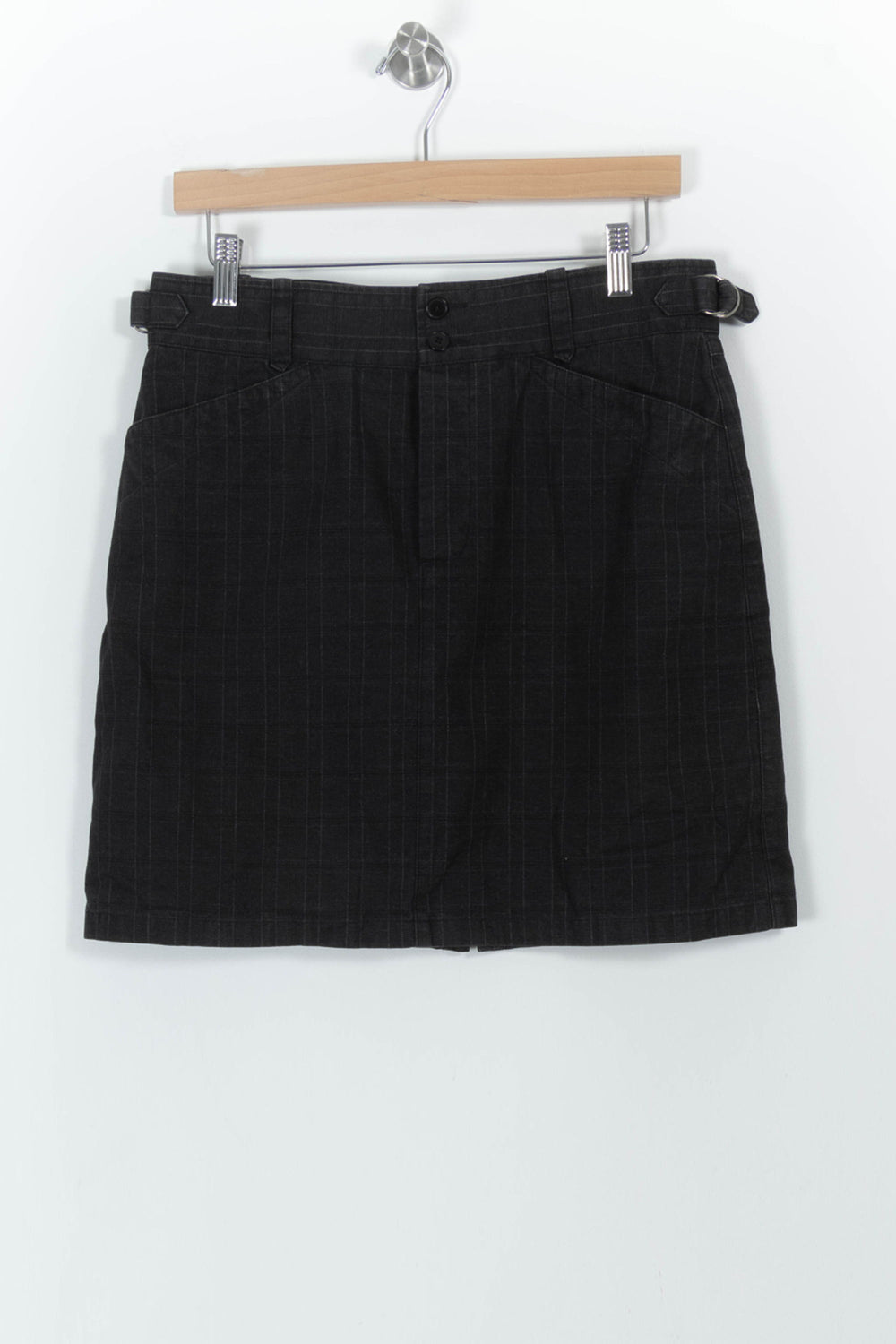 Jupe Droite Grise - Taille L/40 de la marque Agnès b. | PARAD91046 - Vendu par Paradigme - Image 2