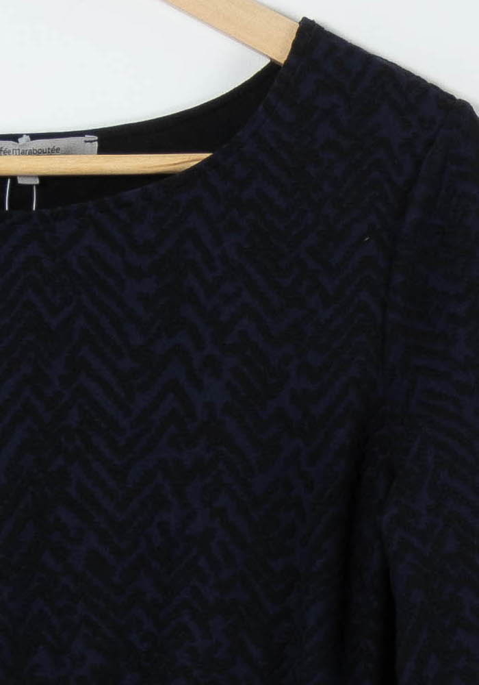 Robe Bleu - Taille L/40 de la marque La Fée Maraboutée | PARAD91050 - Vendu par Paradigme - Image 3