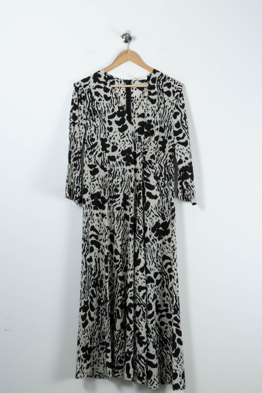 Robe Longue Noire et Blanche - Taille L/40 de la marque ba&sh | PARAD91059 - Vendu par Paradigme - Image 2