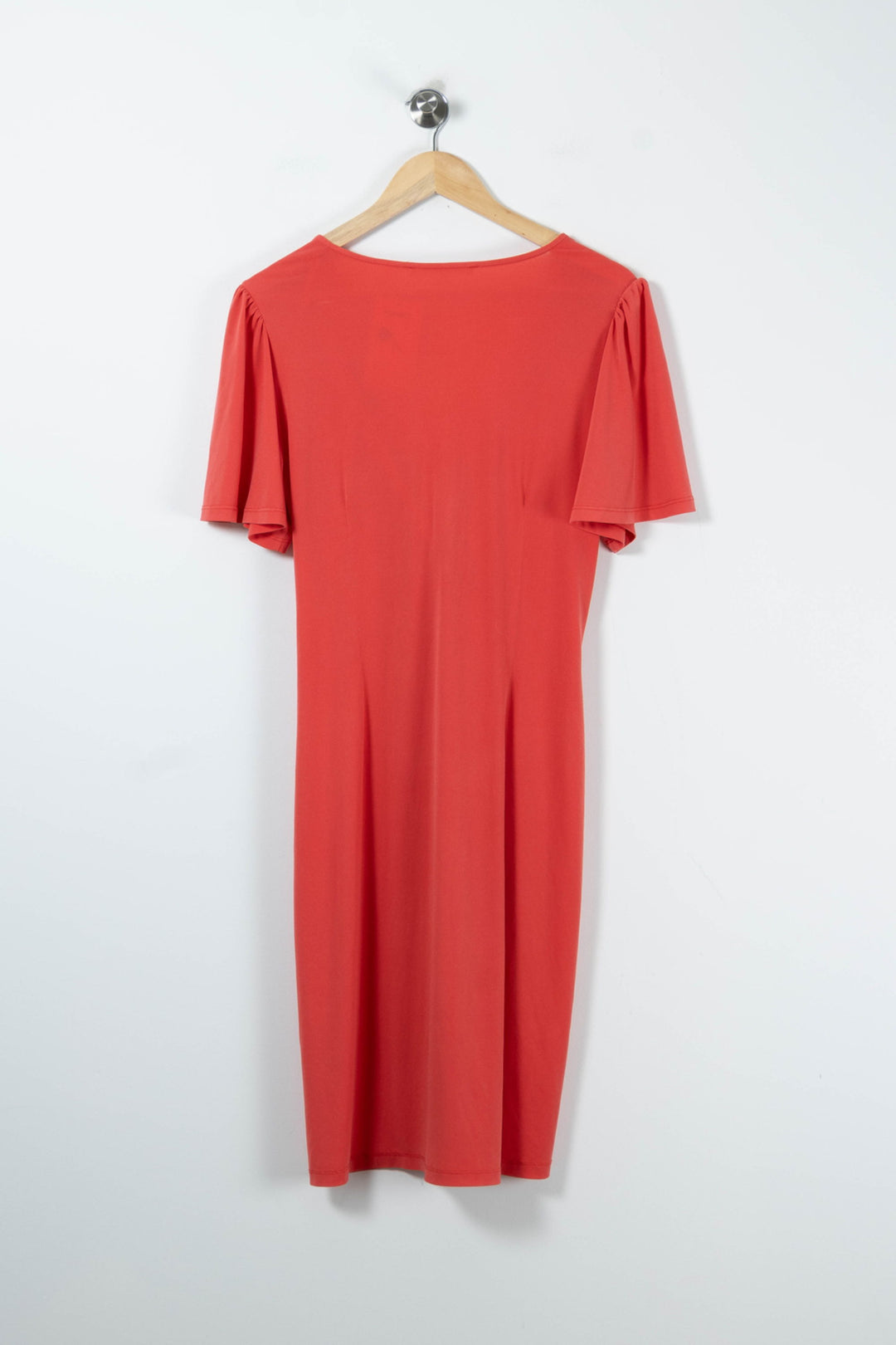 Robe Drapée Rose - Taille M/38 de la marque La Fée Maraboutée | PARAD91060 - Vendu par Paradigme - Image 4