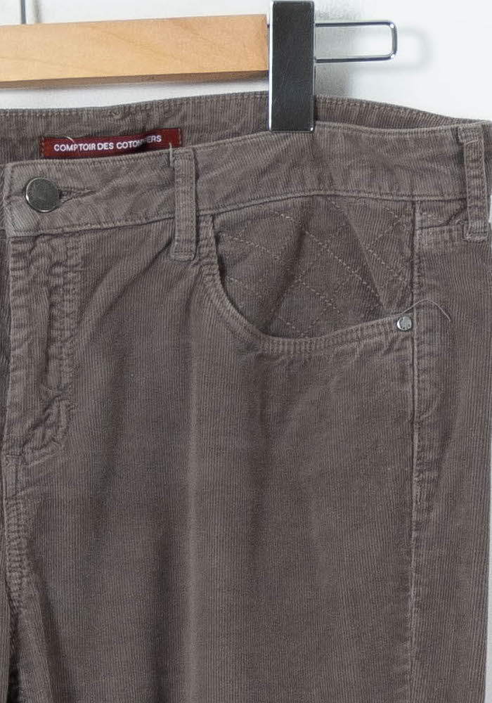Pantalon Gris - Taille XL/42 de la marque Comptoir des Cotonniers | PARAD91064 - Vendu par Paradigme - Image 3