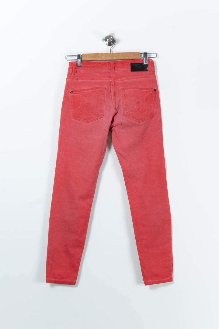Jean Rouge - Taille XS/34 de la marque One Step | PARAD91079 - Vendu par Paradigme - Image 4