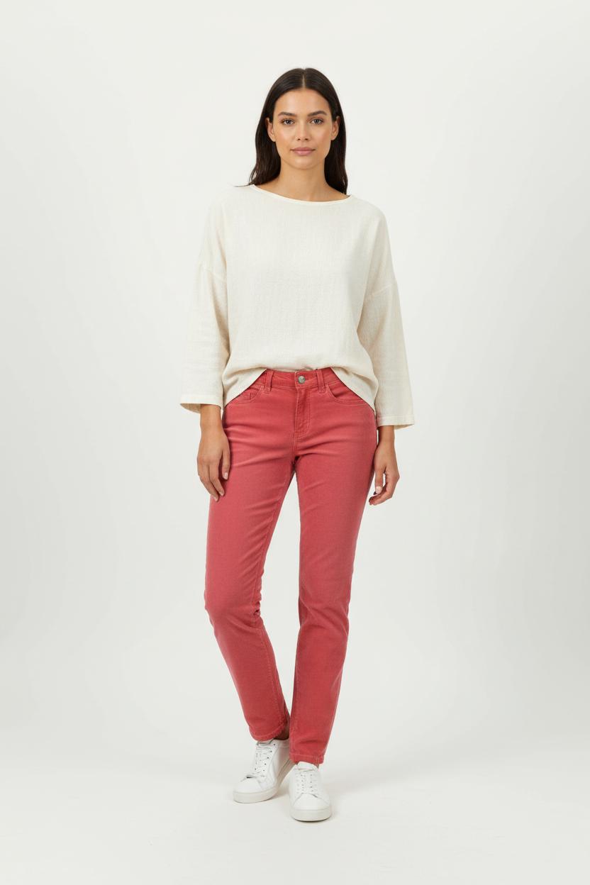 Jean Rouge - Taille XS/34 de la marque One Step | PARAD91079 - Vendu par Paradigme - Image 1