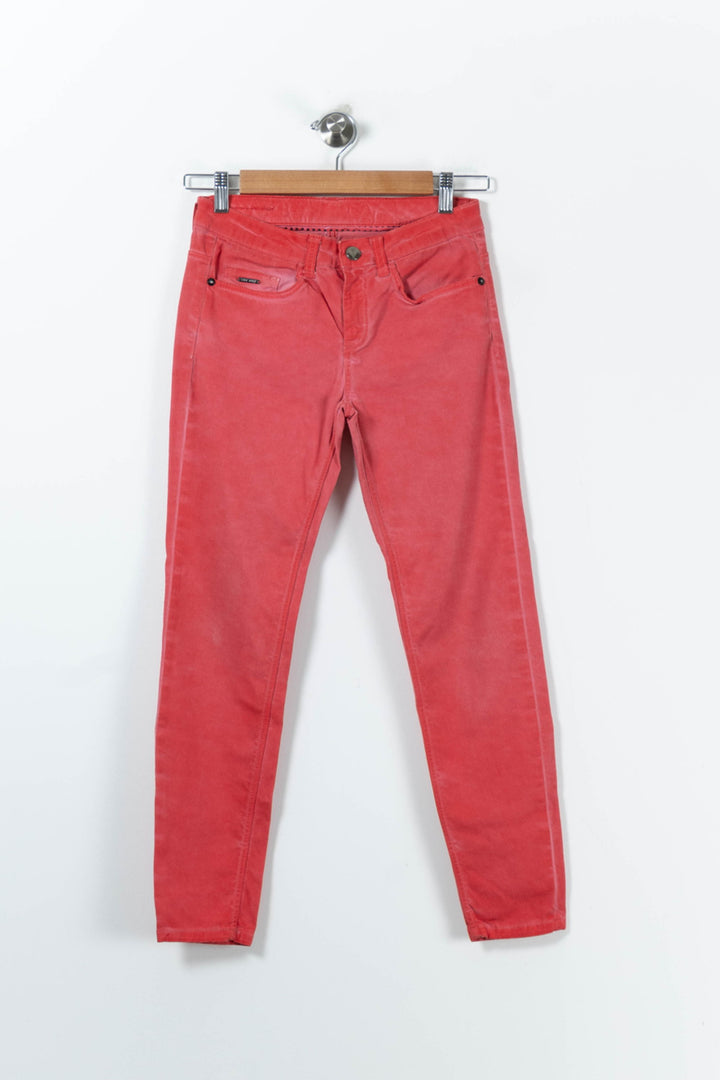 Jean Rouge - Taille XS/34 de la marque One Step | PARAD91079 - Vendu par Paradigme - Image 2