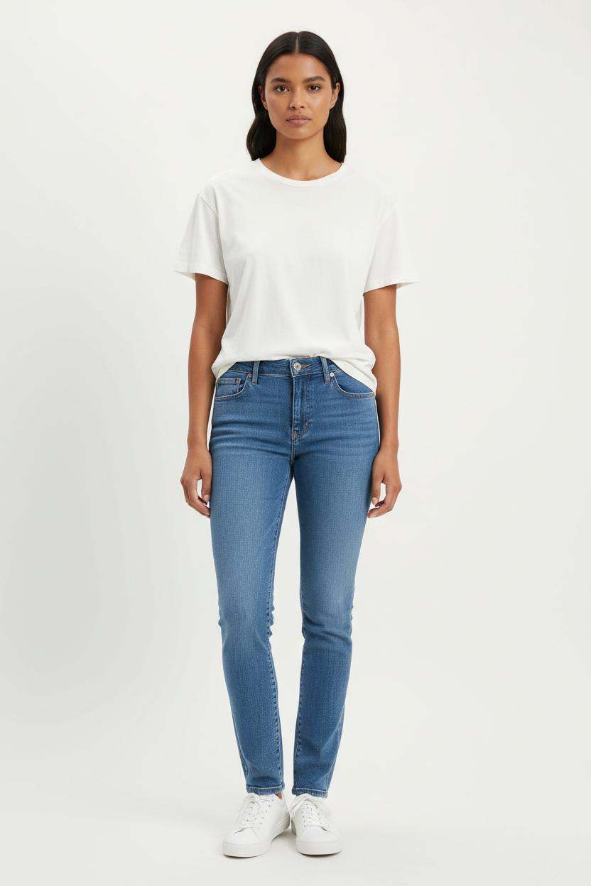 Jean Slim Bleu - Taille M/38 de la marque Levi's | PARAD91083 - Vendu par Paradigme - Image 1