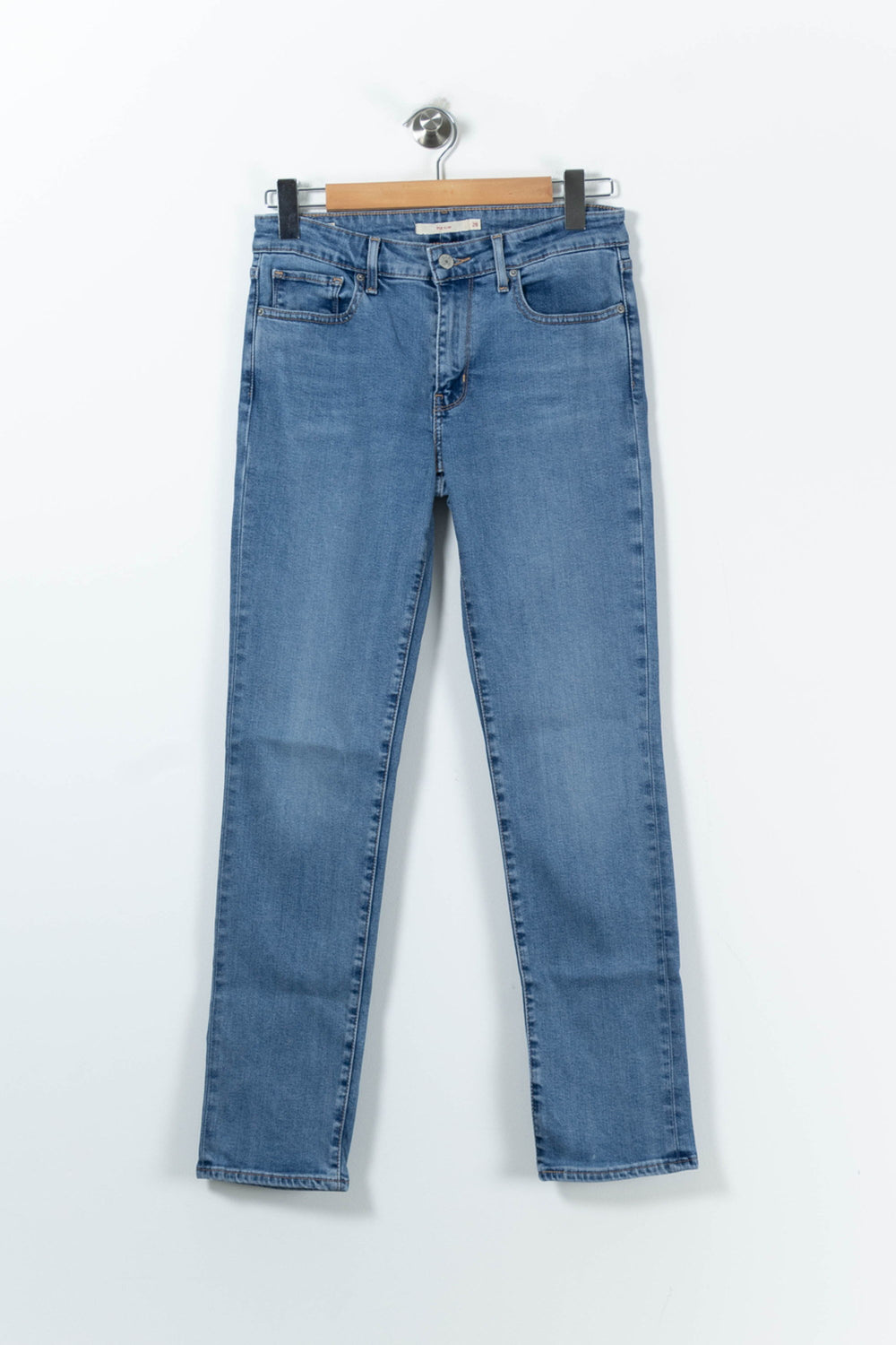Jean Slim Bleu - Taille M/38 de la marque Levi's | PARAD91083 - Vendu par Paradigme - Image 2