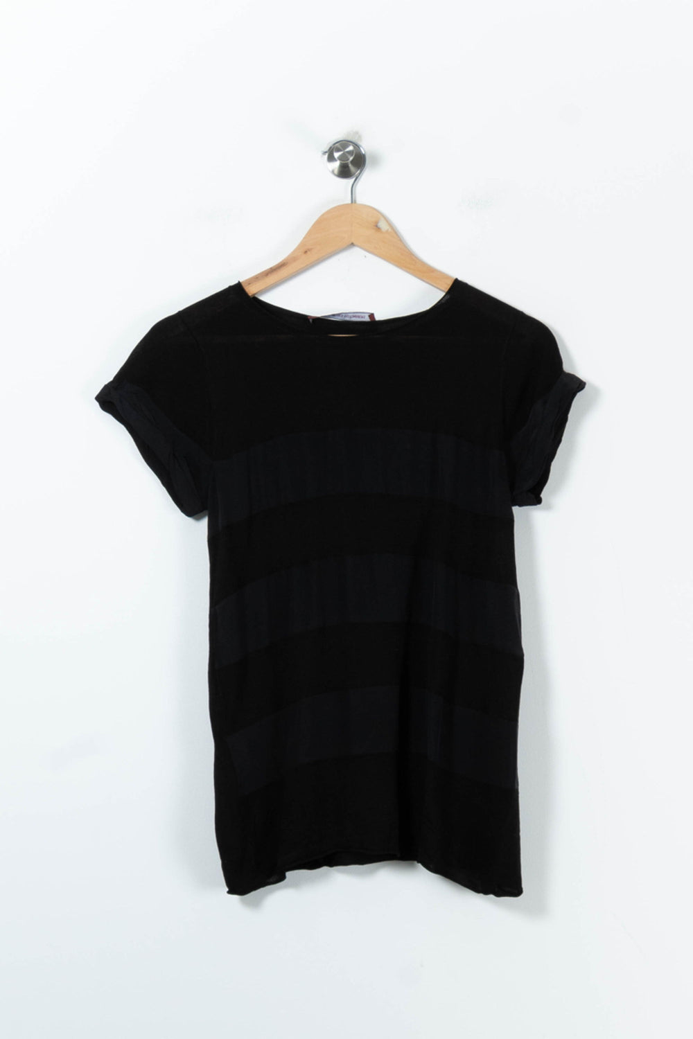 T-shirt Noir - Taille S/36 de la marque Comptoir des Cotonniers | PARAD91087 - Vendu par Paradigme - Image 2