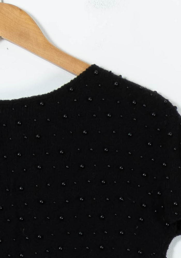Pull Noir - Taille M/38 de la marque Weill | PARAD91092 - Vendu par Paradigme - Image 3