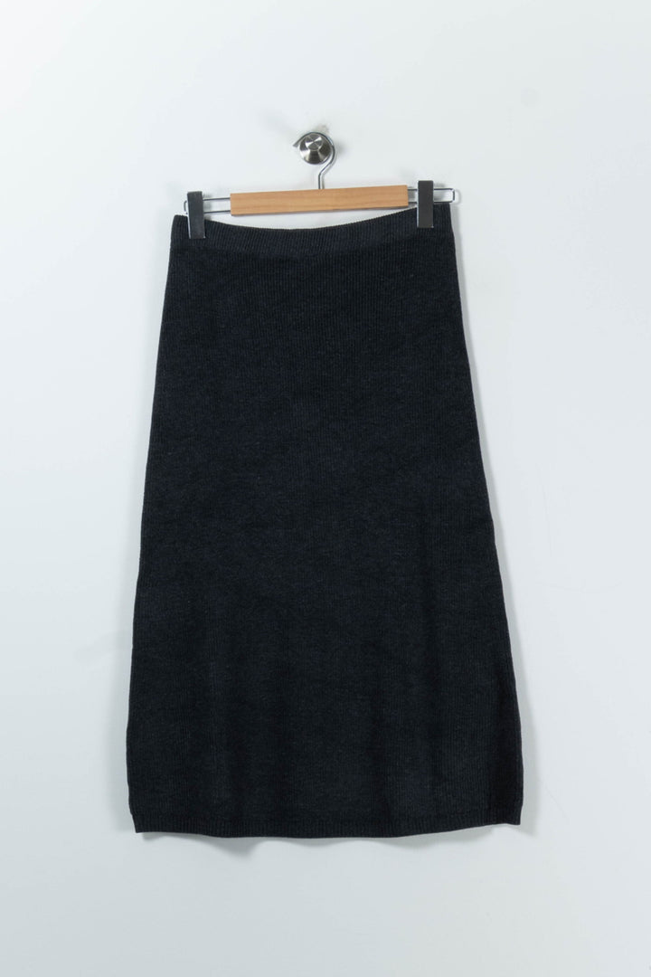 Jupe Longue Grise - Taille S/36 de la marque Garance Paris | PARAD91108 - Vendu par Paradigme - Image 2
