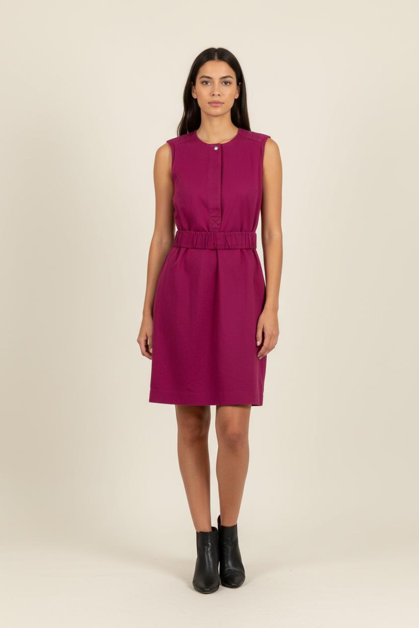 Robe Sans Manches Violette - Taille S/36 de la marque Sandro | PARAD91110 - Vendu par Paradigme - Image 1