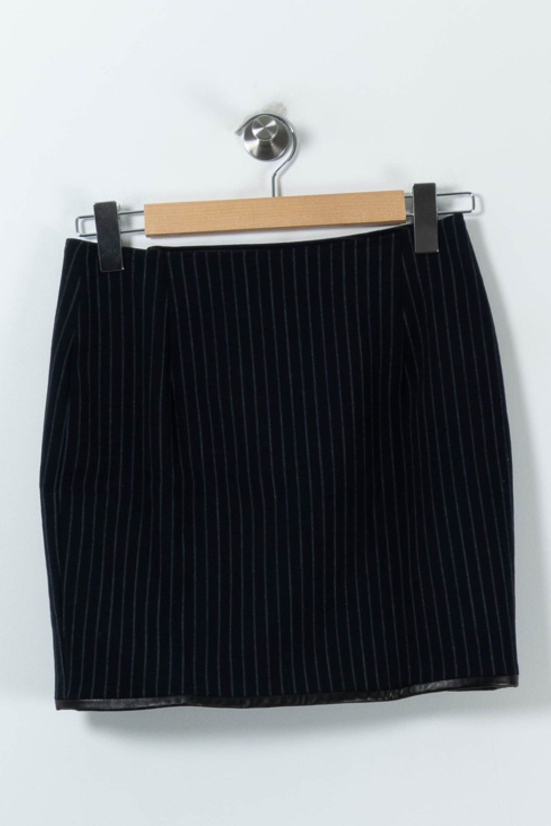 Jupe Courte Noire - Taille S/36 de la marque Claudie Pierlot | PARAD91111 - Vendu par Paradigme - Image 4