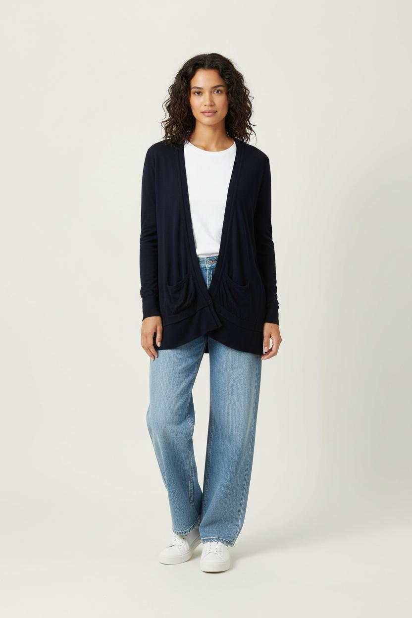 Cardigan Noir - Taille S/36 de la marque Sandro | PARAD91116 - Vendu par Paradigme - Image 1